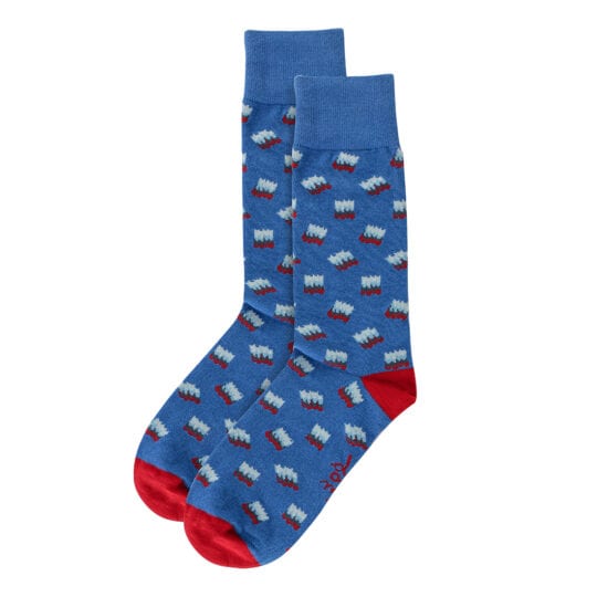 Schegge Difollia Print Blue